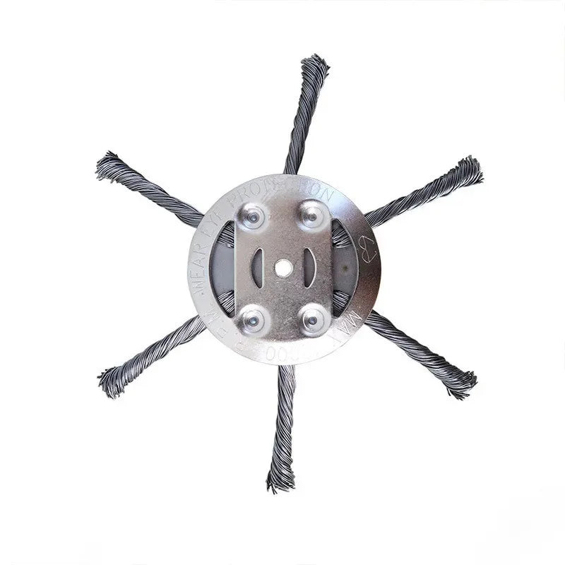 Steel Grass Trimmer, Head Cutter, Lithium Battery, Wire Weed Blade, Garden Grass Trimmer Head, Lawn Mover, Power  Accessories Tool