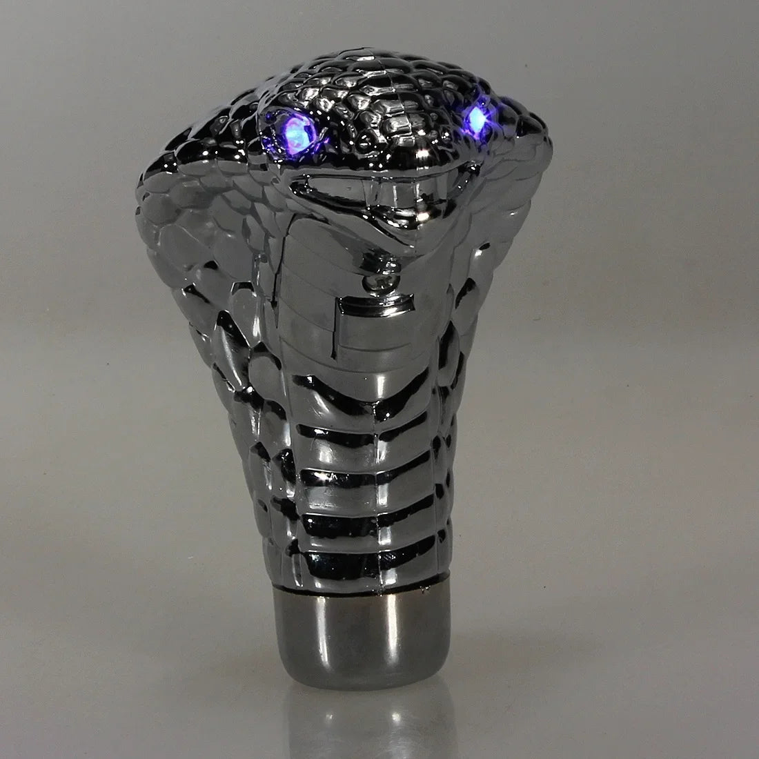 Gear Shift Knob, Universal Chrome,  LED Eyes, Car Cobra, Manual Gear Shift Knob, Snake Shifter, Fashion,DIY