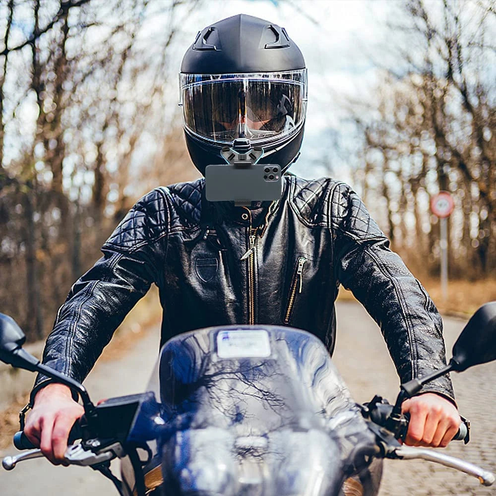 Motorcycle Helmet Phone Holder