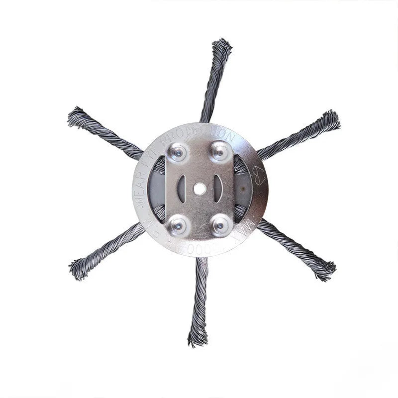 Steel Grass Trimmer, Head Cutter, Lithium Battery, Wire Weed Blade, Garden Grass Trimmer Head, Lawn Mover, Power  Accessories Tool