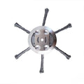 Steel Grass Trimmer, Head Cutter, Lithium Battery, Wire Weed Blade, Garden Grass Trimmer Head, Lawn Mover, Power  Accessories Tool