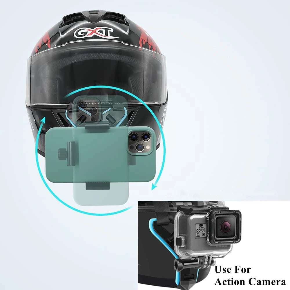 Motorcycle Helmet Phone Holder