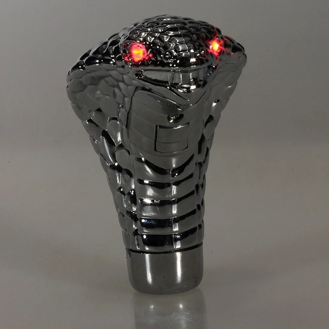 Gear Shift Knob, Universal Chrome,  LED Eyes, Car Cobra, Manual Gear Shift Knob, Snake Shifter, Fashion,DIY