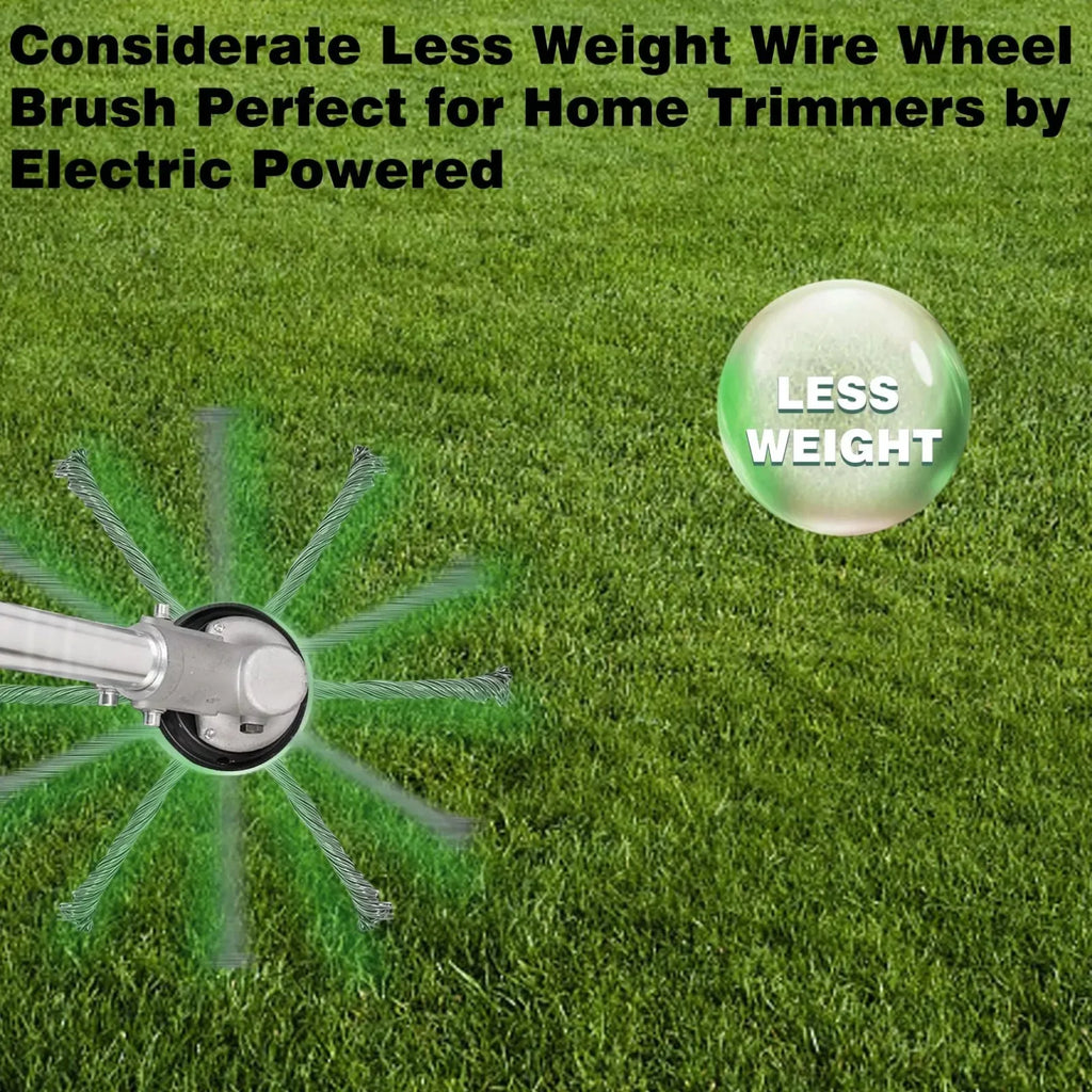 Steel Grass Trimmer, Head Cutter, Lithium Battery, Wire Weed Blade, Garden Grass Trimmer Head, Lawn Mover, Power  Accessories Tool