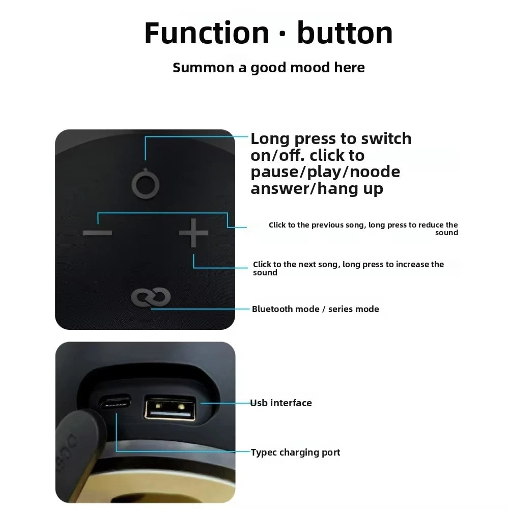 Small Bluetooth Speaker Outdoor Wireless Bluetooth Generation Mini Rgb Speaker Home Subwoofer Spherical