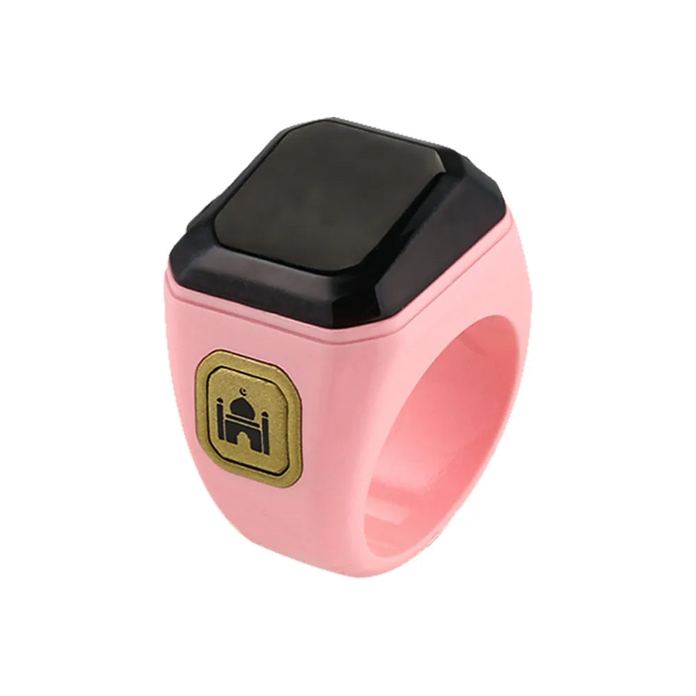 Tally Counter for Muslims Ring Digital Prayer Time Vibration Reminder Waterproof