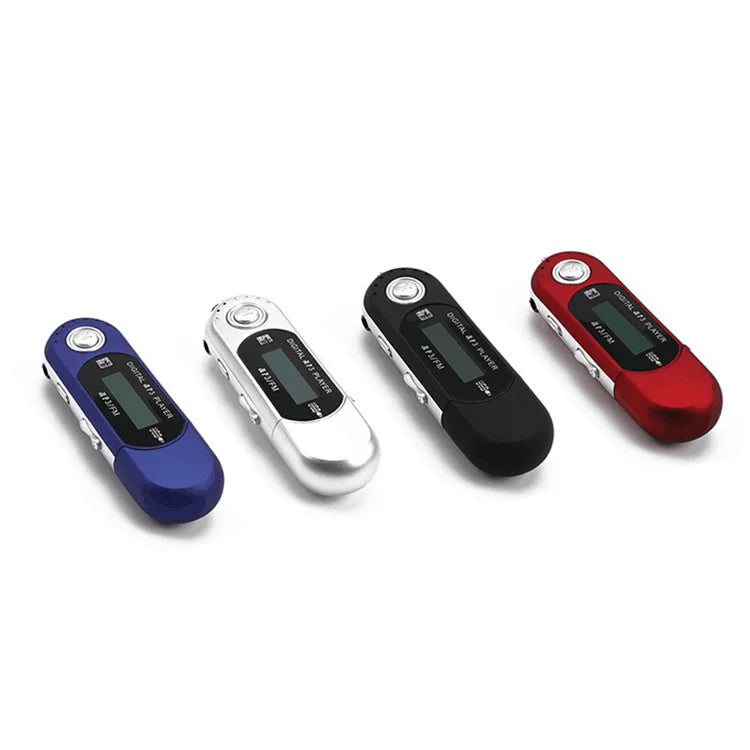 2 in 1 Mini MP3 Player Support  LCD Music Player 32G TF Card USB 2 0 Small Flash Drive Lightweight LCD Music Player
