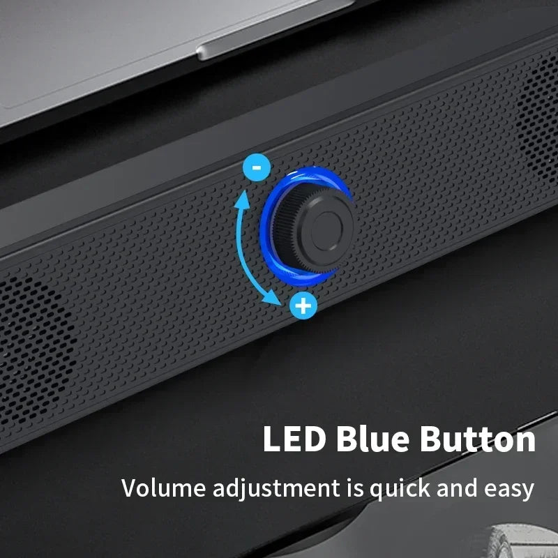 Computer High-quality 4D Surround Speaker Bluetooth Wired Dual-purpose High-volume Microphone Two-in-one Speaker