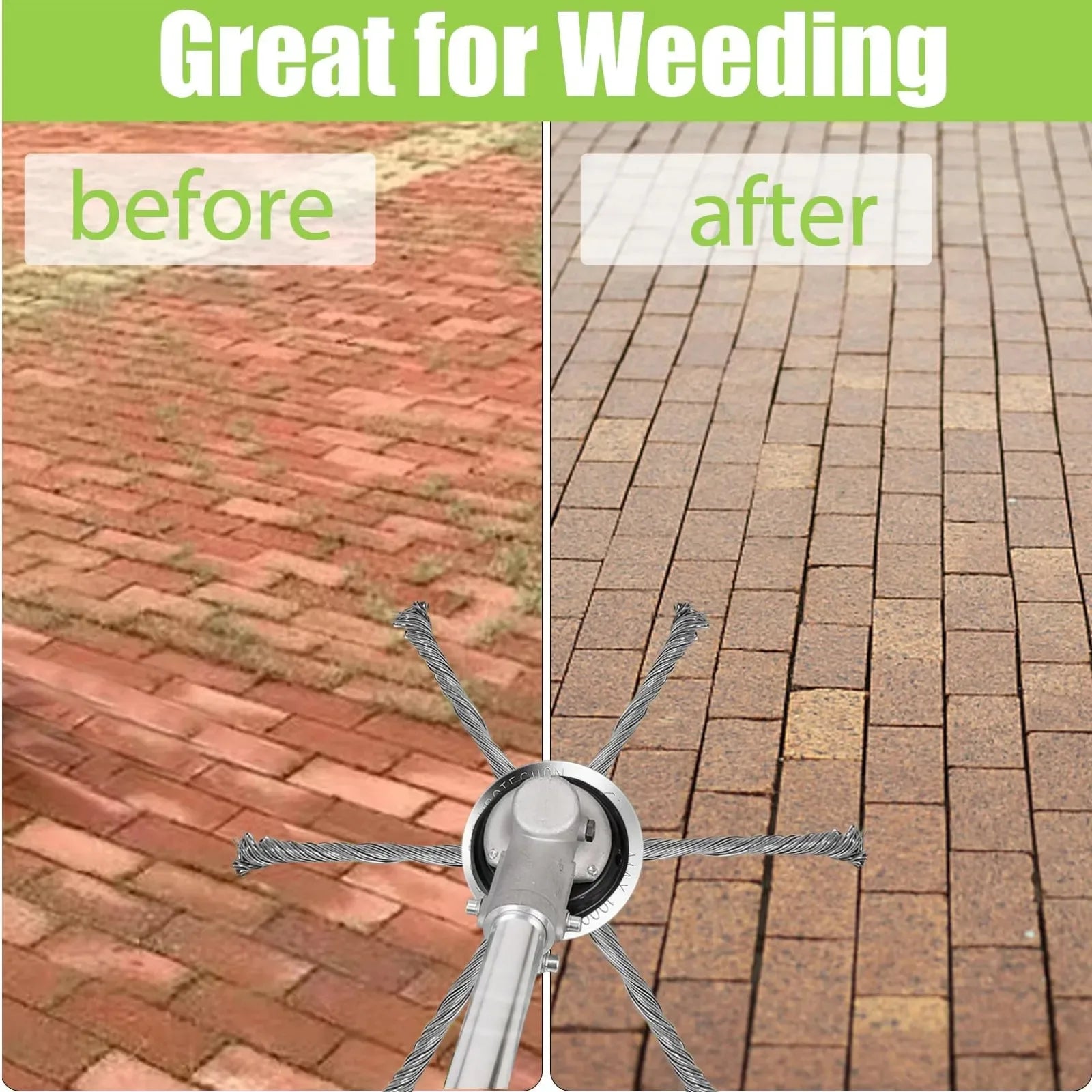 Steel Grass Trimmer, Head Cutter, Lithium Battery, Wire Weed Blade, Garden Grass Trimmer Head, Lawn Mover, Power  Accessories Tool