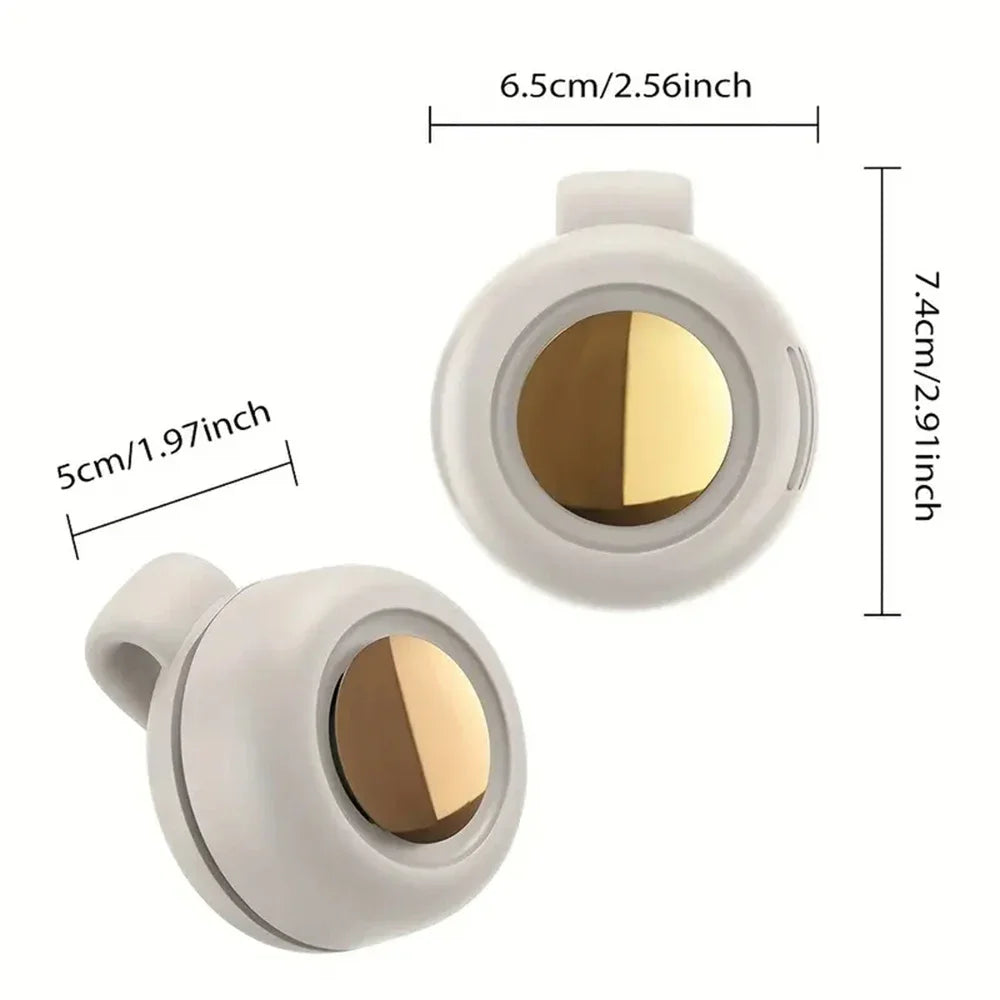 Whirlwind Leafless Fan with Portable Button Design USB Charging Silent Portable Mini Fan