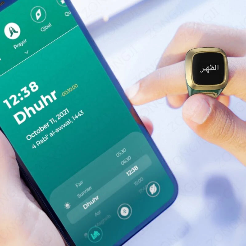 2025  Smart Zikr Ring Praise Tasbih Tally Electronic Digital Counte