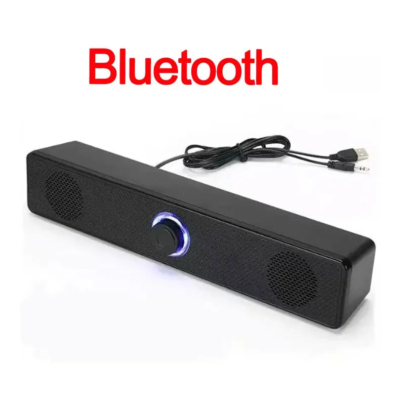Computer High-quality 4D Surround Speaker Bluetooth Wired Dual-purpose High-volume Microphone Two-in-one Speaker