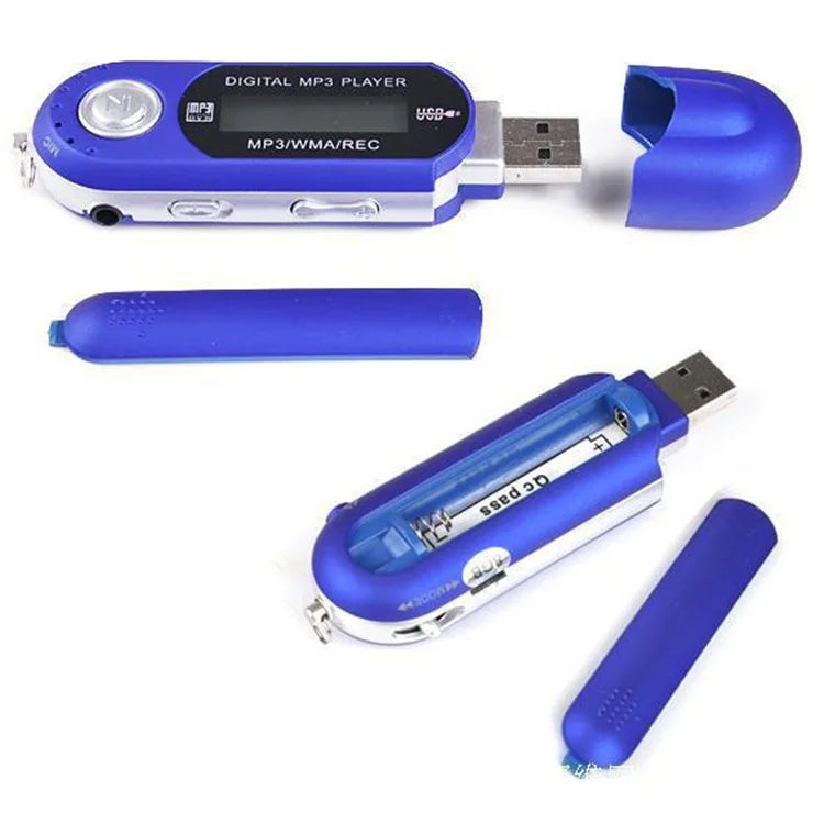 2 in 1 Mini MP3 Player Support  LCD Music Player 32G TF Card USB 2 0 Small Flash Drive Lightweight LCD Music Player